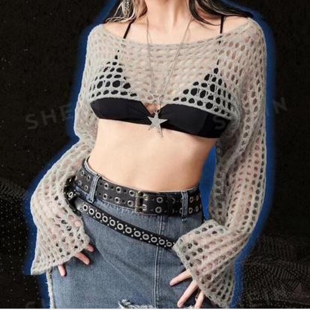 SHEIN top. Listed as medium